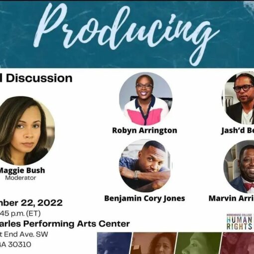 Reposted from @fultonfilmsga Are you attending the Morehouse Human Rights Film Festival? Be sure to check out the Producing Panel with Fulton Commissioner @marvinarringtonjr today at 4:00pm Don't forget to stop by the Fulton Films table. Tickets are still available at the @morehousefilmfest link in bio. ° ° #Fultonfilms #FultonCountyFilmsOffice #MorehouseCollegehumanrights #MorehouseFilmFestival #Shorts #Series #Directors #Actors #filmfestivalsubmission