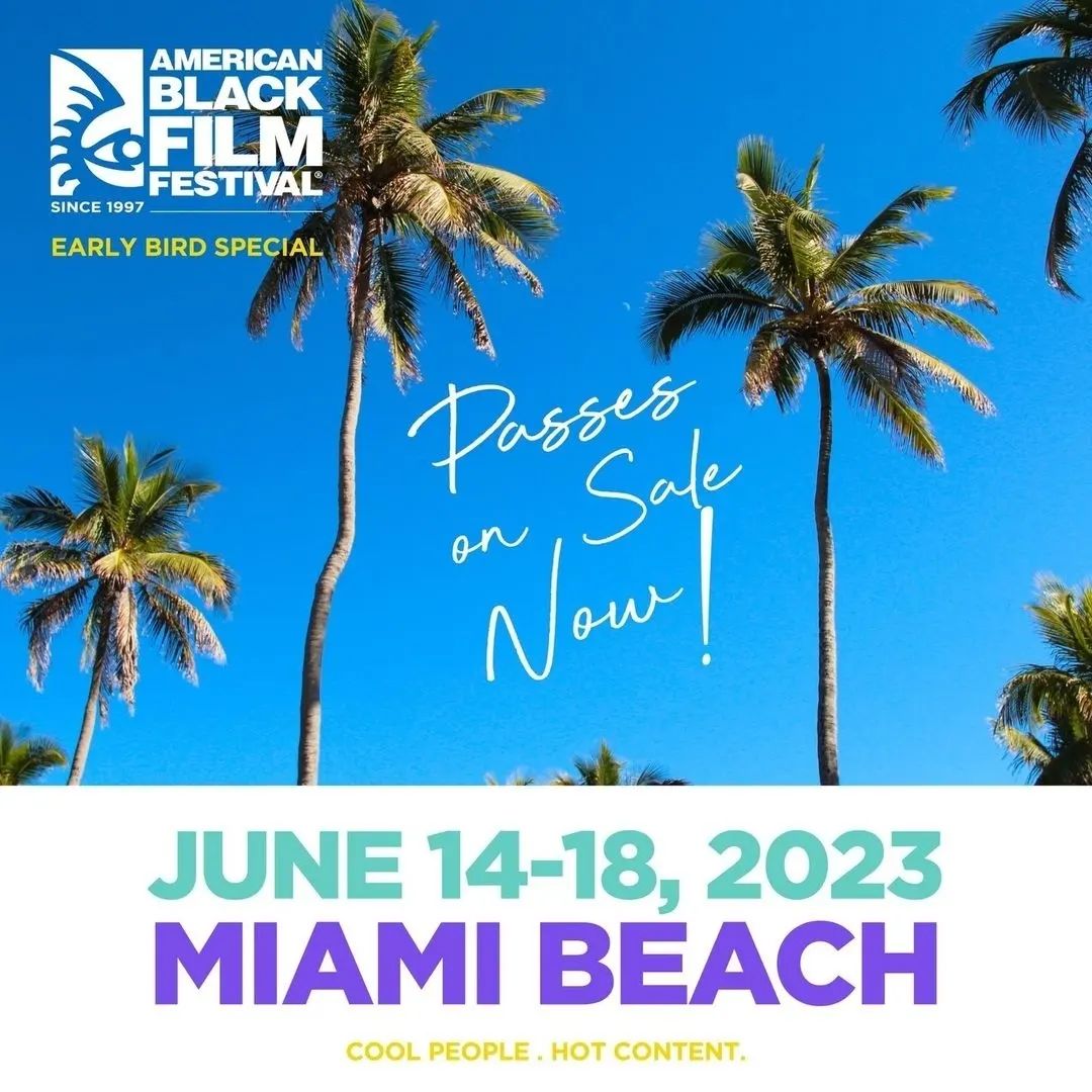 Reposted from @americanblackfilmfestival Passes for #ABFF2023 are NOW AVAILABLE! You don't want to miss out on our Early Bird Special pricing, so get your passes TODAY!⁠ ⁠ Check the link in our bio to secure your spot at the world's hottest film festival😎