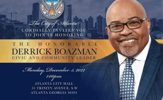 Reposted from @1380waok Shout out to our very own Derrick Boazman. He will be honored as Atlanta's Civic and Community Leader on Monday, December 5th 1pm at Atlanta City Hall. Congratulations DB!! #TooMuchTruth