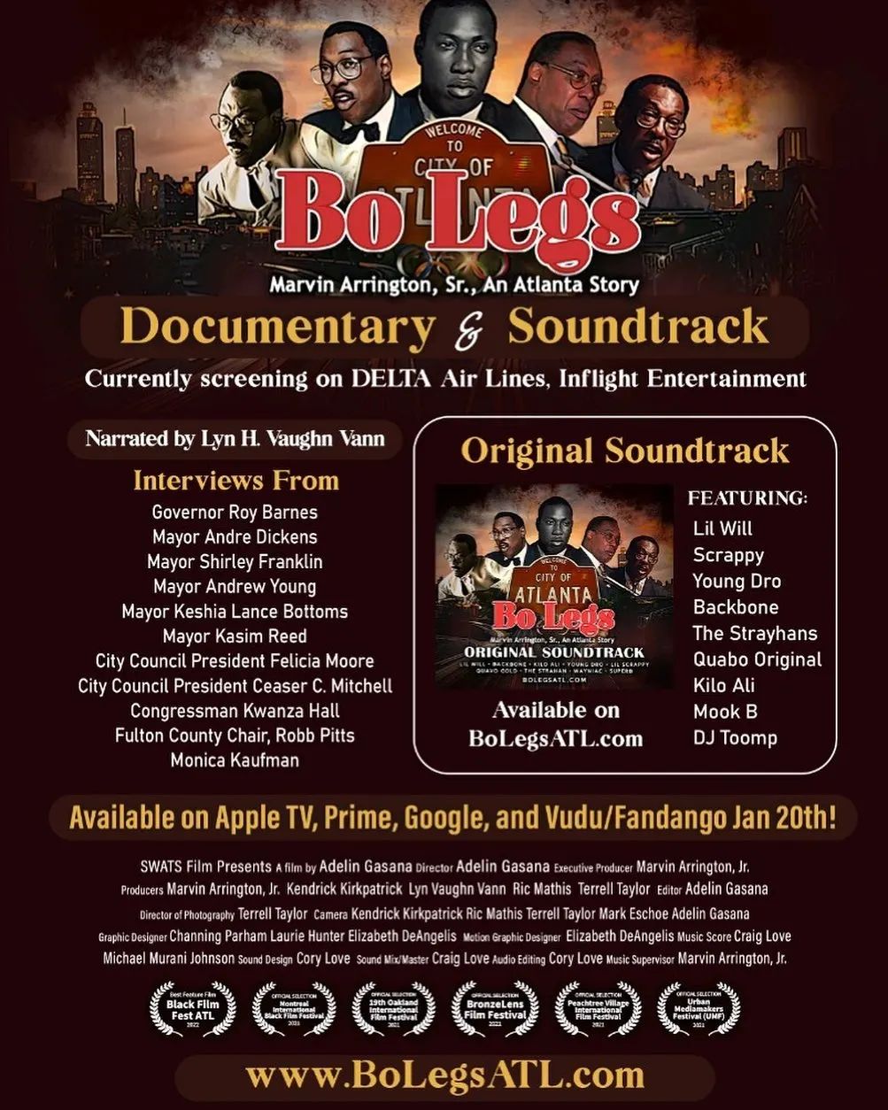 Reposted from @pastortroydsgb “Enjoyed watching this Doc on my flight back from N.O. This Real ATL History @bolegsatl @marvinarringtonjr Salute” #DSGB