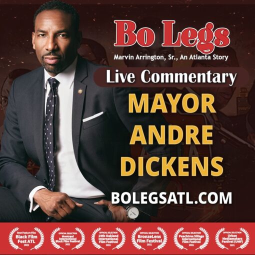 Don't miss the live commentary from Atlanta Mayor Andre Dickens on the legacy of Marvin Arrington, Sr.! Mark your calendars for the release "Bo Legs" on Apple TV, Prime, Google, and Vudu/Fandango Friday, January 20th! In this special session, Mayor Dickens shares his insights on the impact Arrington had on the city of Atlanta, and how his legacy continues to shape the city today. Learn more about the documentary, see behind the scenes footage, and discover new history highlights at BoLegsATL.com . @andreforatlanta | linktr.ee/Andre4Atlanta #AndreDickens #Mayor #MovingAtlantaForward @bolegsatl #BoLegs #BoLegsFilm #MarvinArringtonSr #Legacy #ATL #Atlanta #History #BlackHistory #Cinema #BlackCinema #Feature #Featured #FilmCommunity #FilmEdit #Film #Director #Georgia #Feature #IndieFilm #Documentary #Viewing #Independent #Indiefilm #Premiere #Streaming #SWATS