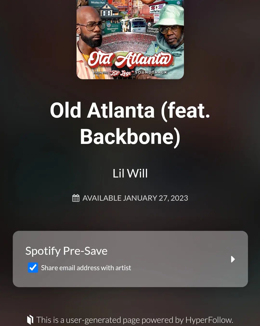 Pre-save my new single by @willstreetjones "Old Atlanta (feat. @backbone_dungeon_family @queuebeats @queuebeats_promo )" on Spotify: https://distrokid.com/hyperfollow/lilwill121/old-atlanta-feat-backbone (powered by @distrokid) #oldatlanta #atlanta #atl #swats #swatsmusic