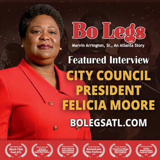 Check out our exclusive interview with City Council President Felicia Moore! #OldAtlanta In this must-see conversation as she delves into the impact of Marvin Arrington, Sr. on the city of Atlanta. By telling his story, this film tells the story of Atlanta. The people who worked with Arrington and knew him best helps narrate this seminal figure’s storied impact in public service to a modern Atlanta community. "Bo Legs" is now available on Apple TV, Prime, Google, and YouTube! iTunes/Apple - tiny.one/BoLegsiTunes Google - tiny.one/BoLegsGoogle Amazon - tiny.one/BoLegsAmazon YouTube - tiny.one/BoLegsYouTube Former Atlanta City Council President & Candidate for Mayor | www.feliciamoore.net #FeliciaMoore Learn more about the documentary, see behind the scenes footage, and discover new history highlights at BoLegsATL.com . @bolegsatl #BoLegs #BoLegsFilm #MarvinArringtonSr #Legacy #ATL #Atlanta #History #BlackHistory #Cinema #BlackCinema #Feature #Featured #FilmCommunity #FilmEdit #Film #Director #Georgia #Feature #IndieFilm #Documentary #Viewing #Independent #Indiefilm #Premiere #Streaming #SWATS