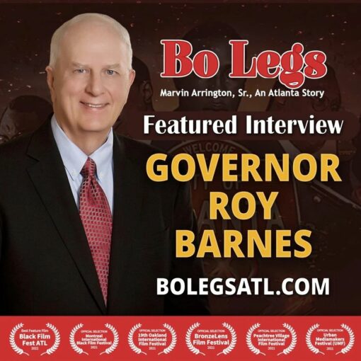 Don't miss our featured interview with Governor Roy Barnes! Marvin Arrington, Sr. was appointed in 2002 as a Fulton County Superior Court Judge by then governor, Roy Barnes. In this exclusive interview, Governor Barnes shares his insights on  Marvin Arrington, Sr.'s contributions to Georgia's history and courageous legacy. #RoyBarnes Learn more about the documentary, see behind the scenes footage, and discover new history highlights at BoLegsATL.com. #BoLegs #BoLegsFilm #MarvinArringtonSr #OldAtlanta #Legacy #ATL #Atlanta #History #BlackHistory #Cinema #BlackCinema #BuyBlackMovies #FilmCommunity #FilmEdit #Film #Director #Georgia #Feature #IndieFilm #Documentary #Production #FilmisNotDead #Viewing #Independent #Indiefilm #Premiere #Streaming #SWATS
