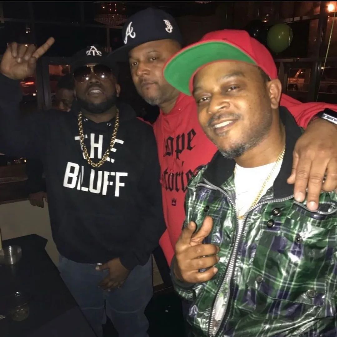 Reposted from @_j_stone Born a Day apart…. Happy Belated @bigboi / Happy G Day @tmogoodie #OldAtlanta #WeDF OutKast❌GoodieMob @mydopestories