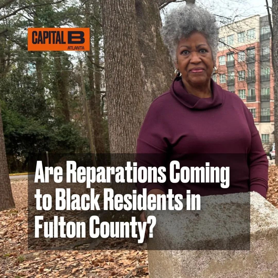 Reposted from @capitalb_atl A task force created in 2021 is gaining momentum after commissioners approved $250,000 to research the compensation of descendants of formerly enslaved Black county residents. Resident Elon Osby said she’d like to see cash payments go to those whose families were forced to give up their land without fair compensation — a situation that she's familiar with. “I would want it to be in dollars and cents,” she said. “I would be more focused on making my children and my grandchildren whole, the way I would like to see them.” Click on the link in our bio to see how the commissioners plan to use the new funds.