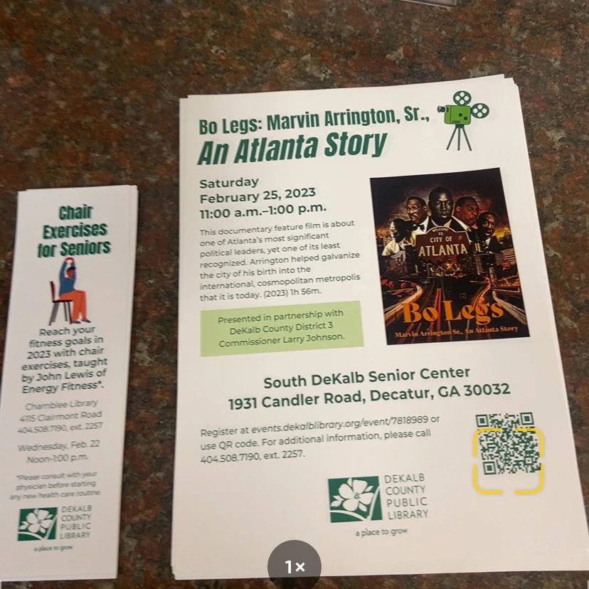 Thanks @itsindekalbga @commissionerlarryjohnson for hosting a screening of Bo Legs in Dekalb County on Feb 24th. Eastside stand up. #atlanta #atl #OldAtlanta #swats #eastside #bolegs #BoLegsFilm