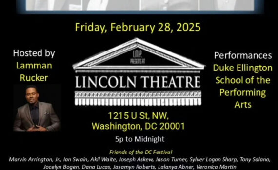 Kick off the new year with the 9th Annual DC Black History Film Festival, a celebration of cinematic excellence and cultural storytelling at The Historic Lincoln Theater on Friday, February 28, from 5 PM to midnight. Hosted by acclaimed actor Lamman Rucker, this prestigious event will feature special performances from students of the Duke Ellington School of the Arts, enhancing the festival's vibrant atmosphere. Out of 134 submissions, 11 standout films have been selected to showcase the diversity and richness of Black narratives on screen. The anticipation builds as the final film line-up is set to be announced on February 1st, marking the beginning of Black History Month. With the festival's strong community and industry support, the event promises to be an inspiring tribute to the filmmakers and the stories at the heart of Black history and culture. Be sure to secure your spot at this unforgettable event. Visit www.BlackHistoryFilmFestival.com for all the details on how to attend and become a part of this incredible celebration. They're excited to welcome film enthusiasts, cultural supporters, and anyone passionate about impactful storytelling. Join them in honoring the contributions of Black filmmakers and the vibrant history that continues to inspire. Media Credit: Marvin Arrington Jr