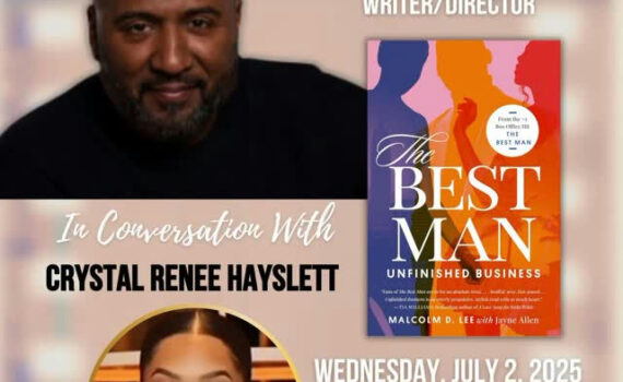 Experience an unforgettable evening with acclaimed writer/director Malcolm D. Lee as he discusses his new book, The Best Man: Unfinished Business. Join him on July 2, 2025, at 6:30 p.m. at the Central Library for an engaging conversation with Crystal Renee Hayslett. The first 100 attendees will receive a free copy of the novel. Don't miss out on this exciting event!