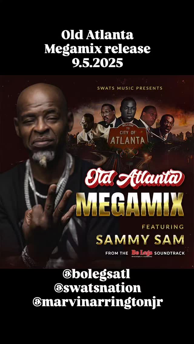 🚨 JUST 3 DAYS LEFT 🚨 The OLD ATLANTA MEGAMIX is almost here — September 5th! 🎶 We’ve repped: 📍 404 📍 85 📍 285 📍 20 📍 75 📍 New Atlanta 📍 770 Now it’s time for the MEGAMIX — one city, one sound, one movement. ATL, are you ready? 🔥ONE song with over 50 Atlanta artists. From the @bolegsatl soundtrack Produced by @queuebeats Exec Producer @marvinarringtonjr Label @swatsnation Pr @tiaculver Mixed by @realdjswiff Mastered by @lovethelegend69 #OldAtlanta #MegaMix #ATL #atlanta ##OldAtlantaMegaMix