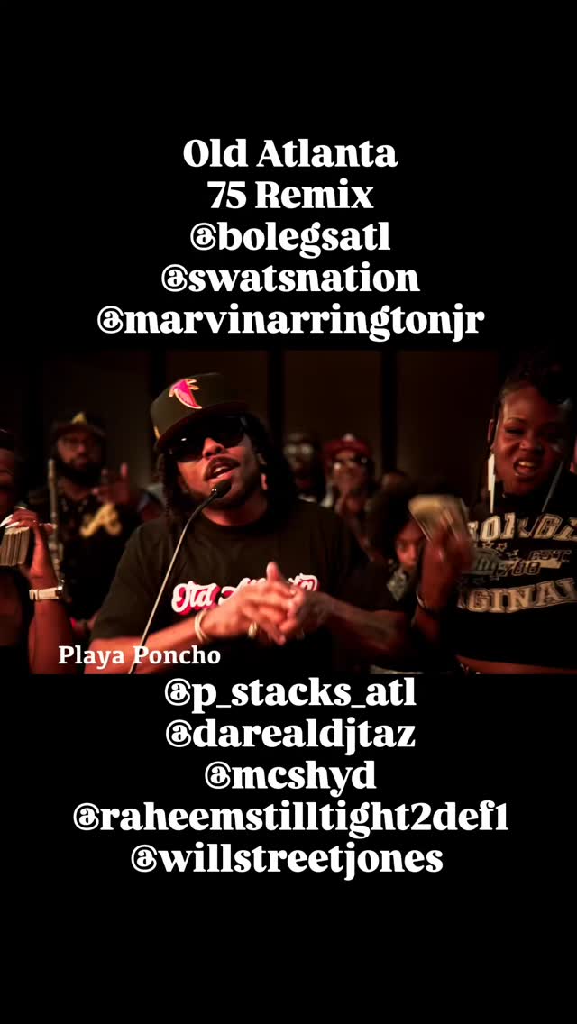 Old ATL King Edward J mixtape ATL Flava said Shyran's showcase ATL Atlanta jam dressing like a prep ATL This that YEEK ATL Freaknik ATL Club 112, Atlanta live ATL 559 Jelly Bean Golden Glide Magic City Blue Flame Club Nikki's ATL Jazzy T's ATL @p_stacks_atl Old Atlanta 75 Remix From @bolegsatl soundtrack @darealdjtaz @mcshyd @raheemstilltight2def1 @p_stacks_atl @willstreetjones Producer @queuebeats Label @swatsnation Exec Producer @marvinarringtonjr #oldatlanta #atlanta #atl #bolegs #bolegsatl #swats #swatsnation