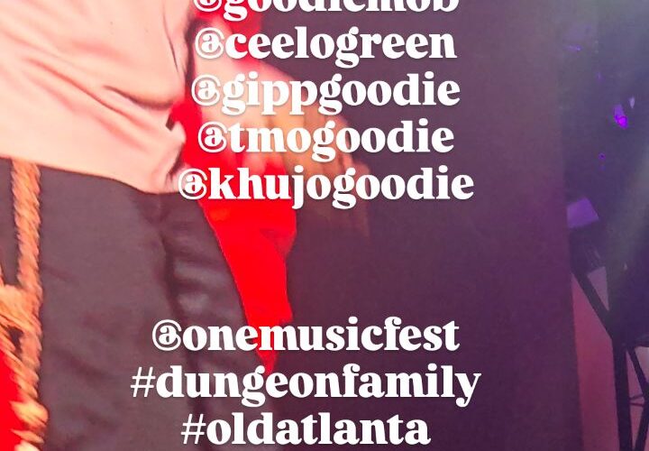 @goodiemob live from @onemusicfest @dungeonfamily @ceelogreen @gippgoodie @tmogoodie @khujogoodie @willstreetjones #dungeonfamily #goodiemob #oldatlanta #atlanta #atl #omf2025 #onemusicfest