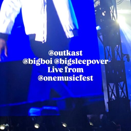 @outkast @bigboi @bigsleepiver @dungeonfamily Live @onemusicfest #outkast #bigboi #sleepybrown #onemusicfest #dungeonfamily #oldatlanta #wedf #atlanta #atl #swatsnation