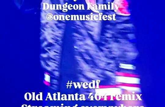 Cool Breeze Lead off the Dungeon Family set @onemusicfest The Dirty South #coolbreeze #dirtysouth #dungeonfamily #wedf #oldatlanta