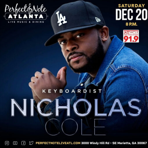 Get ready for an unforgettable night as Nicholas Cole takes the stage at Perfect Note Live ATL on December 20! This exclusive performance promises to be a captivating experience filled with incredible music and entertainment. Attendees can expect a vibrant atmosphere and a chance to enjoy a night out with fellow music lovers. Don't miss the opportunity to see one of the industry's finest artists perform live in an intimate setting. Early ticket purchases are highly encouraged to secure a spot at this much-anticipated event. Make plans now to experience the magic of Nick Cole! Media Credit: Jazz 91.9 WCLK 🎙️ The Jazz of the City