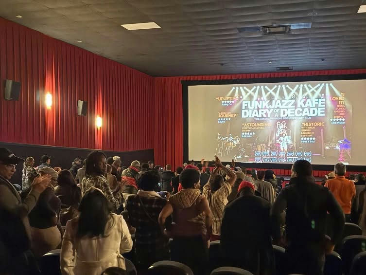 The recent screening of FunkJazz Kafé was an emotional celebration of music and history, leaving attendees captivated and inspired. The community came together to applaud unforgettable performances and insightful discussions, making it a night to remember. A heartfelt thanks to all who attended and contributed to the success of this cultural phenomenon! Media Credit: FunkJazz Kafé